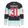 Dresovi Seattle Kraken Philipp Grubauer Adidas 2023-24 Winter Classic Plava Authentic - Muške